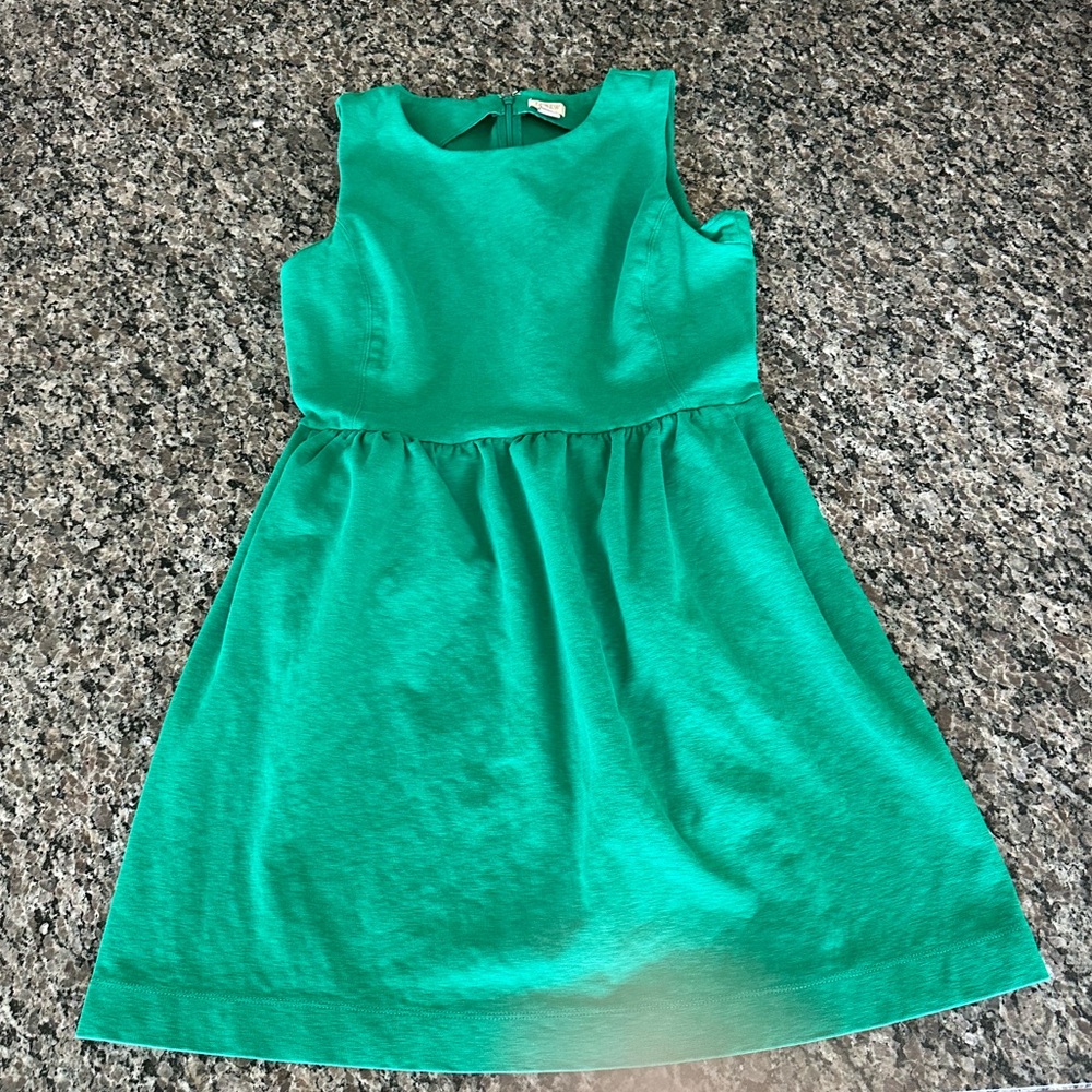 J. Crew green dress